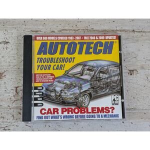 Autotech 3.0 1983-2007 Vehicle Troubleshoot Software PC Win 98 XP